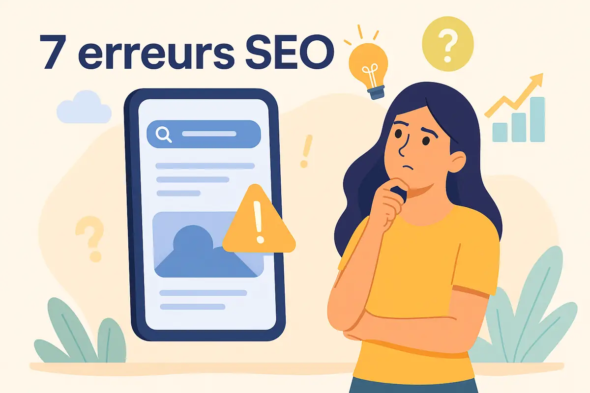 erreurs seo ou référencement google fatales pour les tpe pme