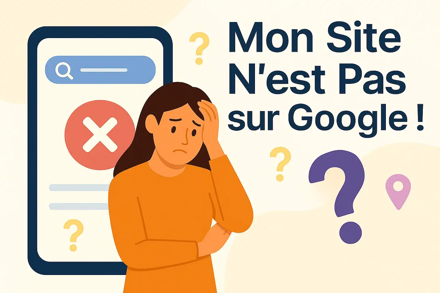Mon Site N'est Pas sur Google : diagnostic et solutions